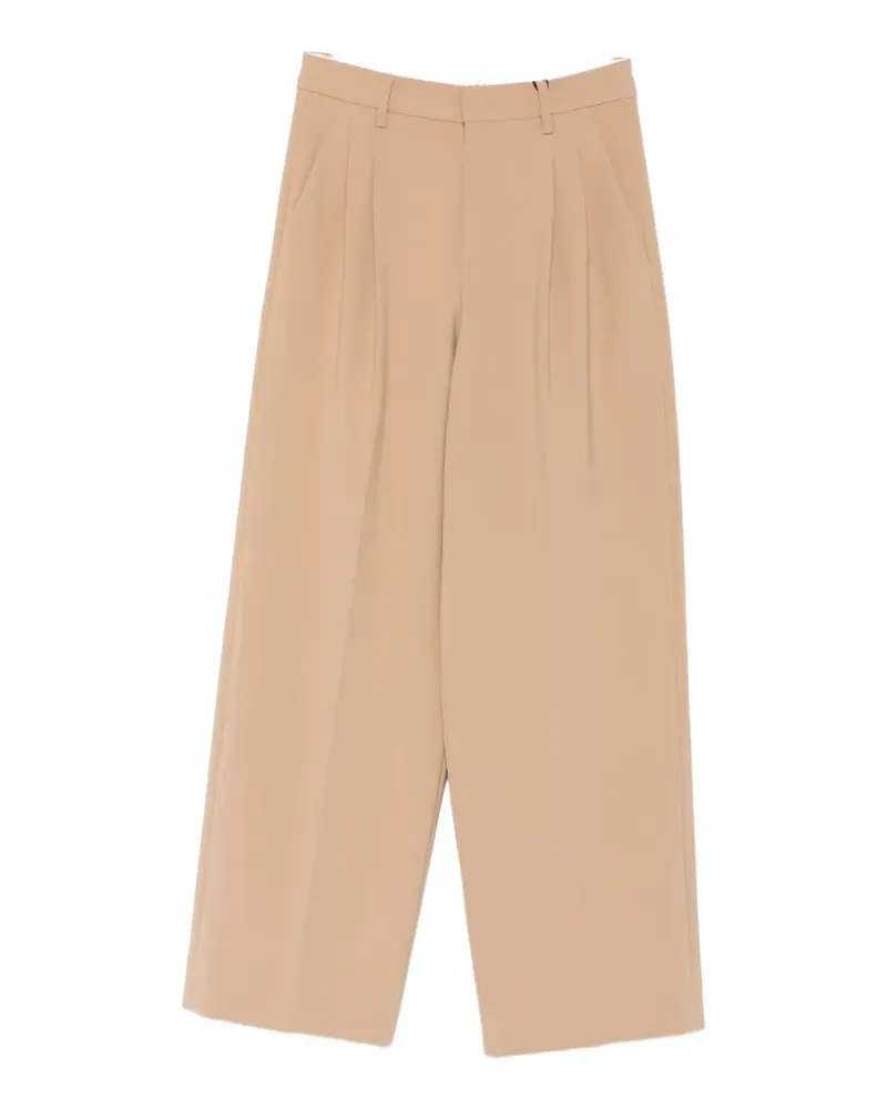 Rossi Noa pleated-detail trousers - Nude Nude
