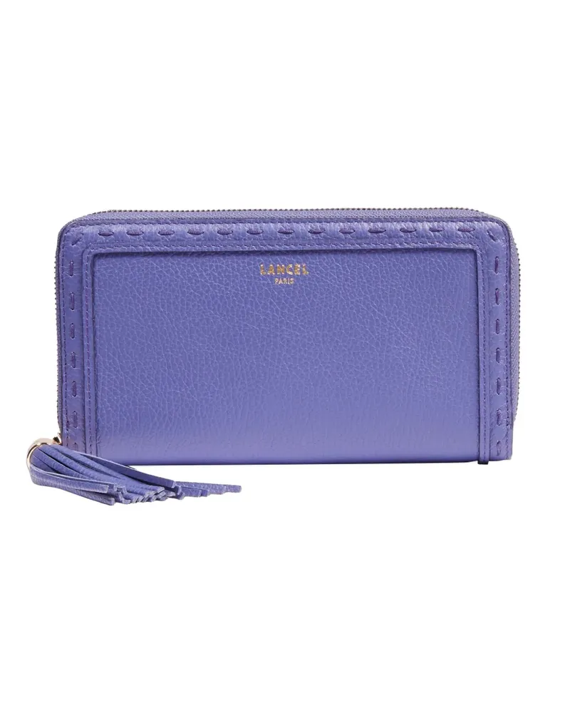 Lancel Portemonnaie mit Quasten - Violett Violett
