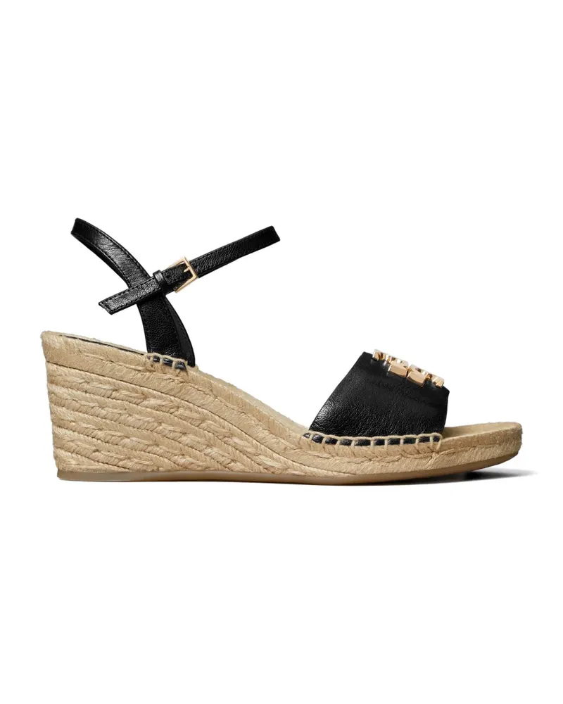 Tory Burch Eleanor wedge espadrilles - Schwarz Schwarz