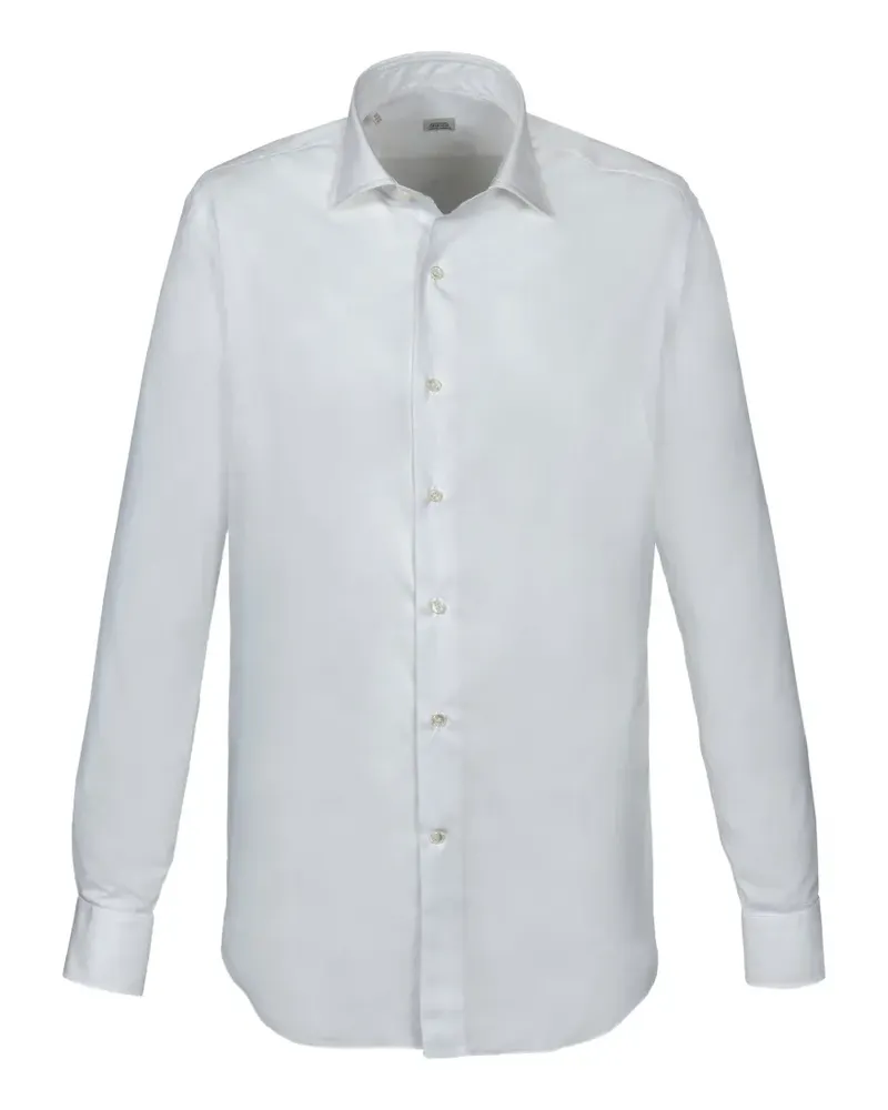 Alessandro Gherardi french-collar button-up shirt - Weiß Weiß