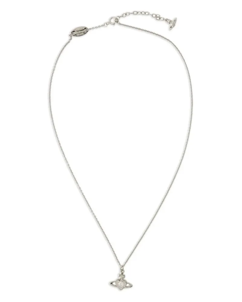 Vivienne Westwood Noella Halskette mit Orb-Anhänger - Silber Silber