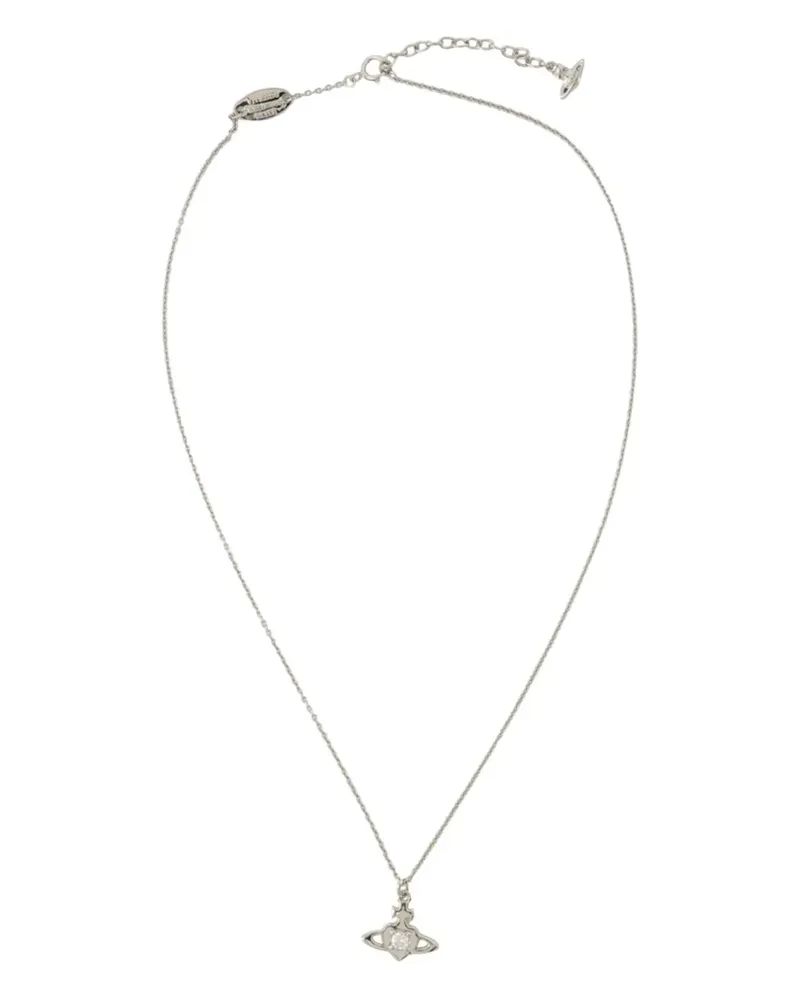 Vivienne Westwood Noella Halskette mit Orb-Anhänger - Silber Silber