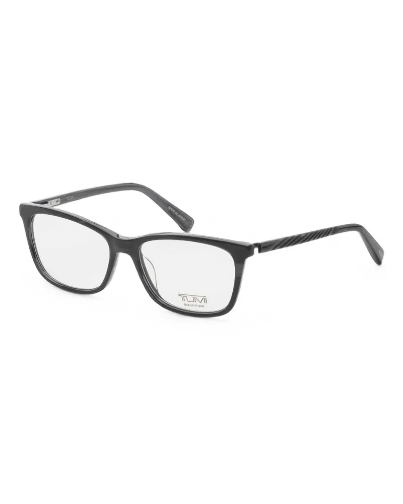 Tumi rectangle-frame glasses - Grau Grau