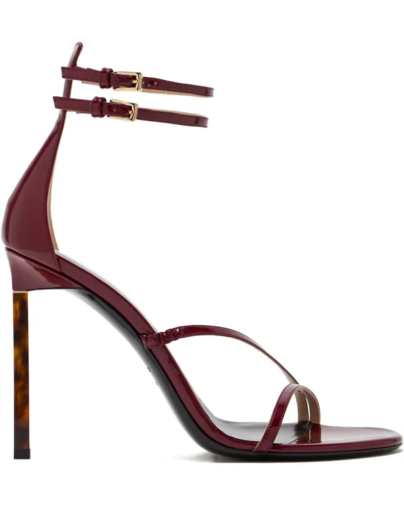 Tom Ford 110mm double-buckle tortoiseshell-heel sandals - Rot Rot