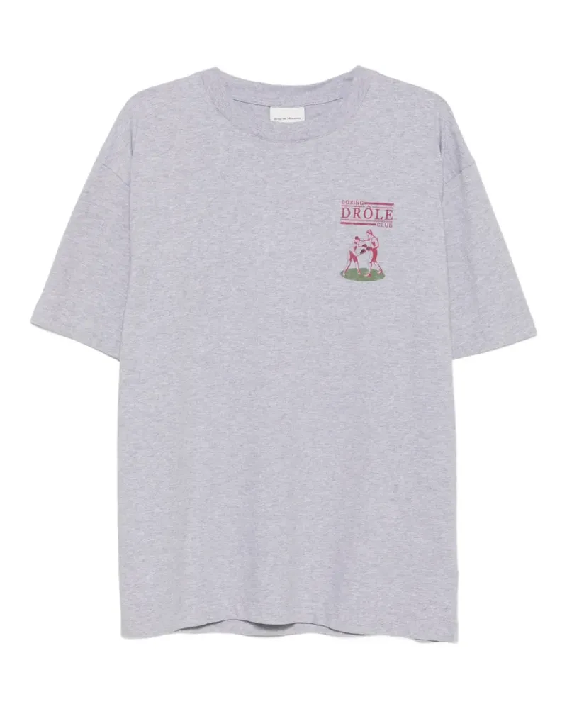 Drôle de Monsieur Drôle Boxers T-Shirt - Grau Grau