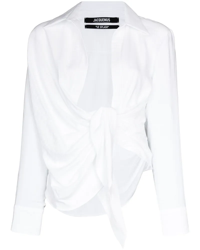 Jacquemus La Chemise Bahia Hemd - Weiß Weiß