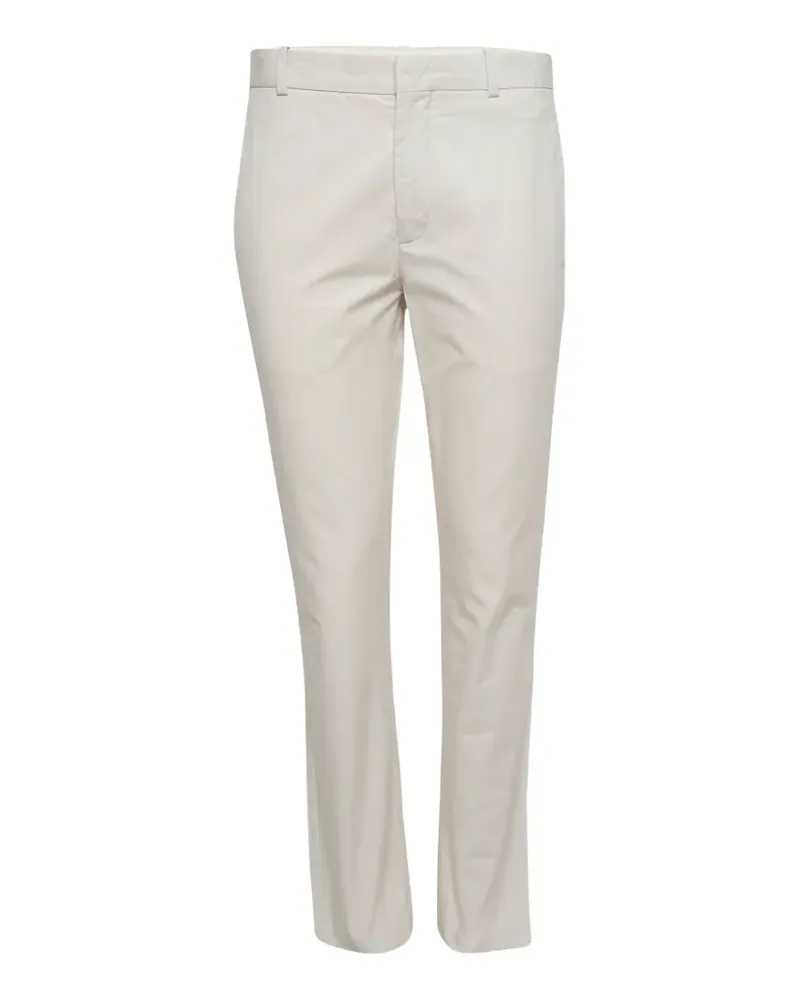 Sandro gabardine trousers - Nude Nude