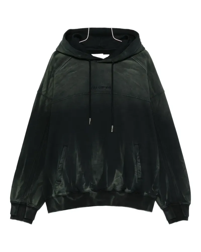 Feng Chen Wang ombré hoodie - Grün Grün