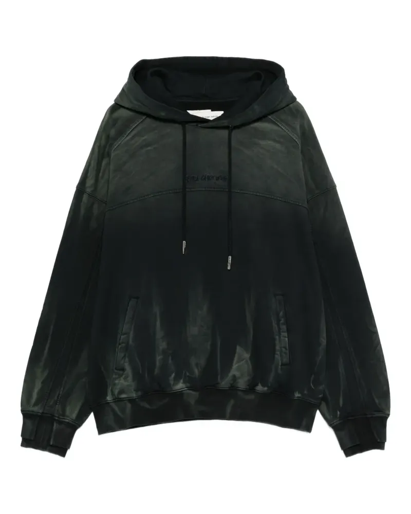 Feng Chen Wang Hoodie mit Ombré-Optik - Grün Grün