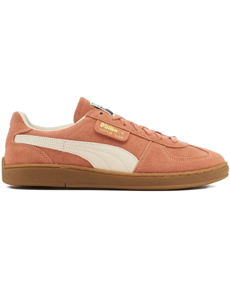 Puma Super Team "Deeva Peach Gum" Sneakers - Orange Orange