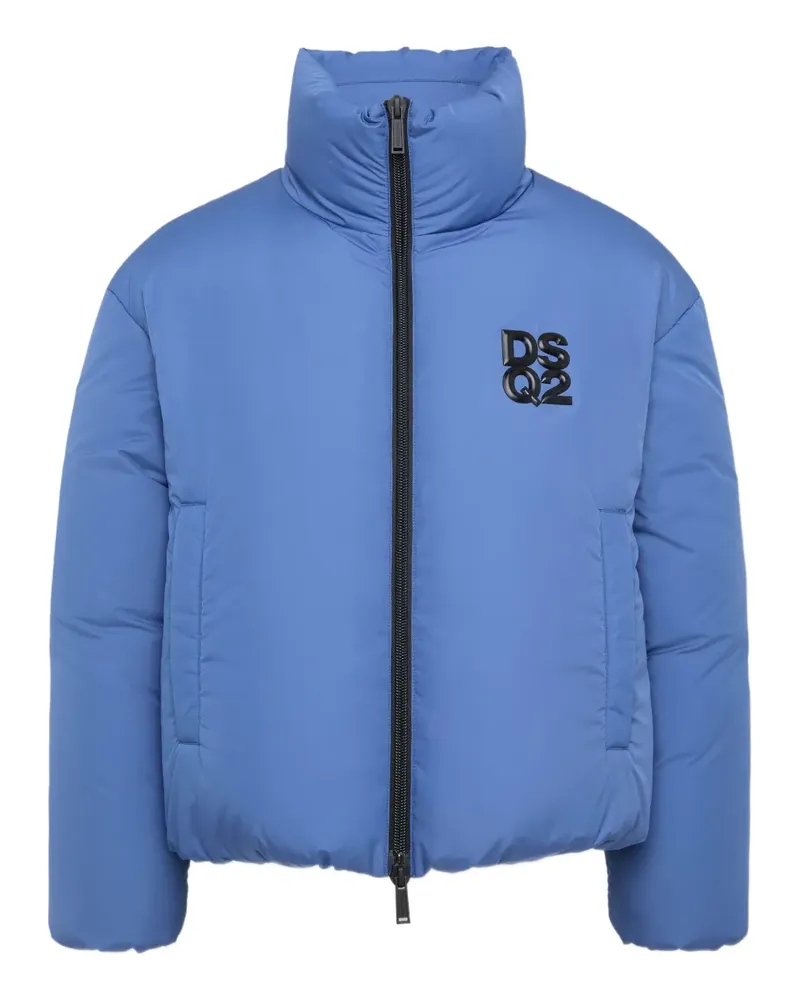 Dsquared2 Wattierte Ball Jacke - Blau Blau