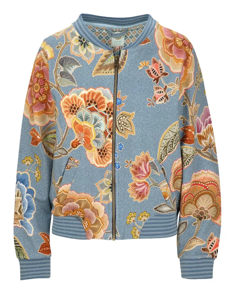PiP Studio Nicos Bomberjacke mit Reißverschluss - Blau Blau