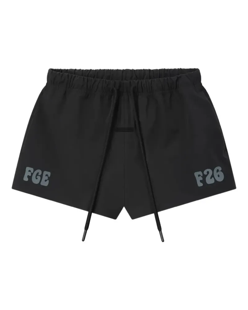 Fear of God Shorts mit Kordelzug - Schwarz Schwarz