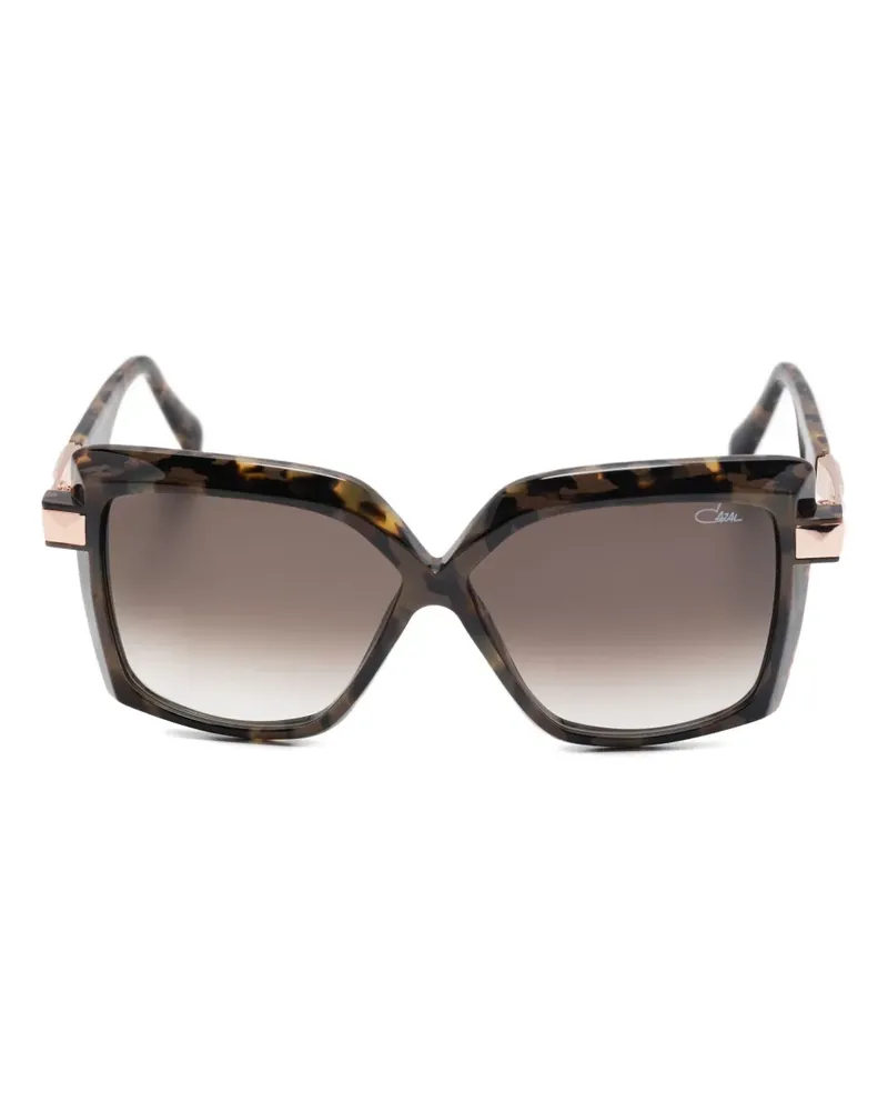 CAZAL Sonnenbrille mit geometrischem Gestell - Braun Braun