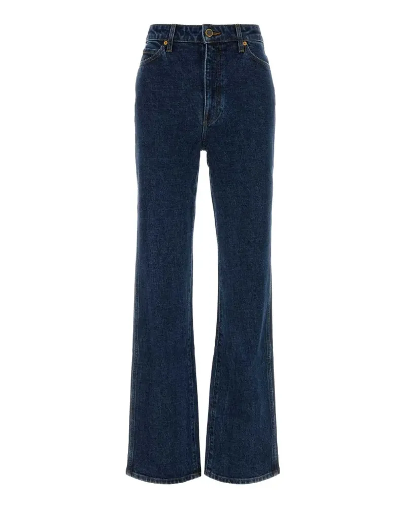 KHAITE Danielle denim jeans - Blau Blau