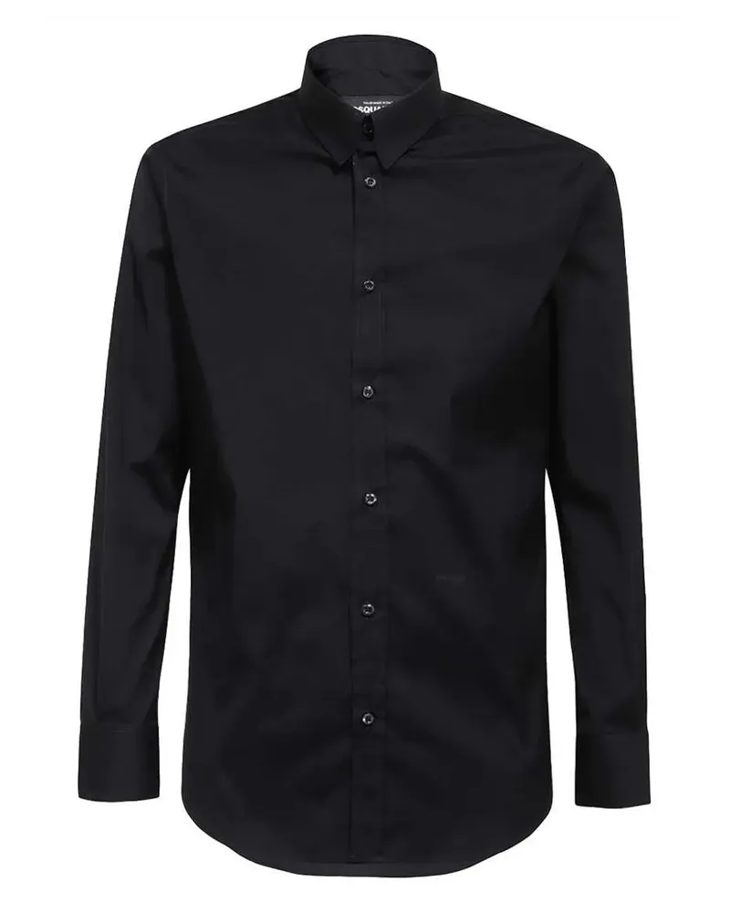 Dsquared2 Mini D2 Hemd - Schwarz Schwarz