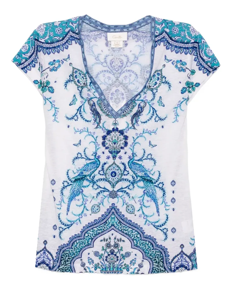 Camilla Isnik Lullaby T-Shirt - Weiß Weiß