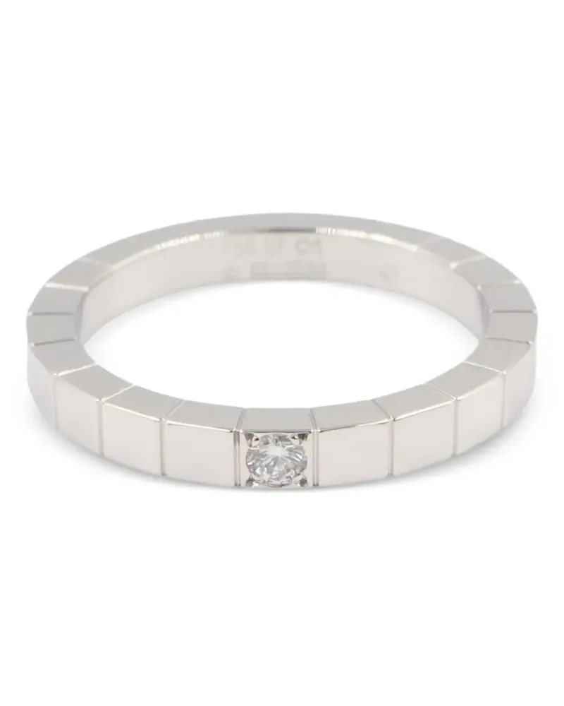 Cartier 2010s Raniere Ring mit Diamant - Silber Silber
