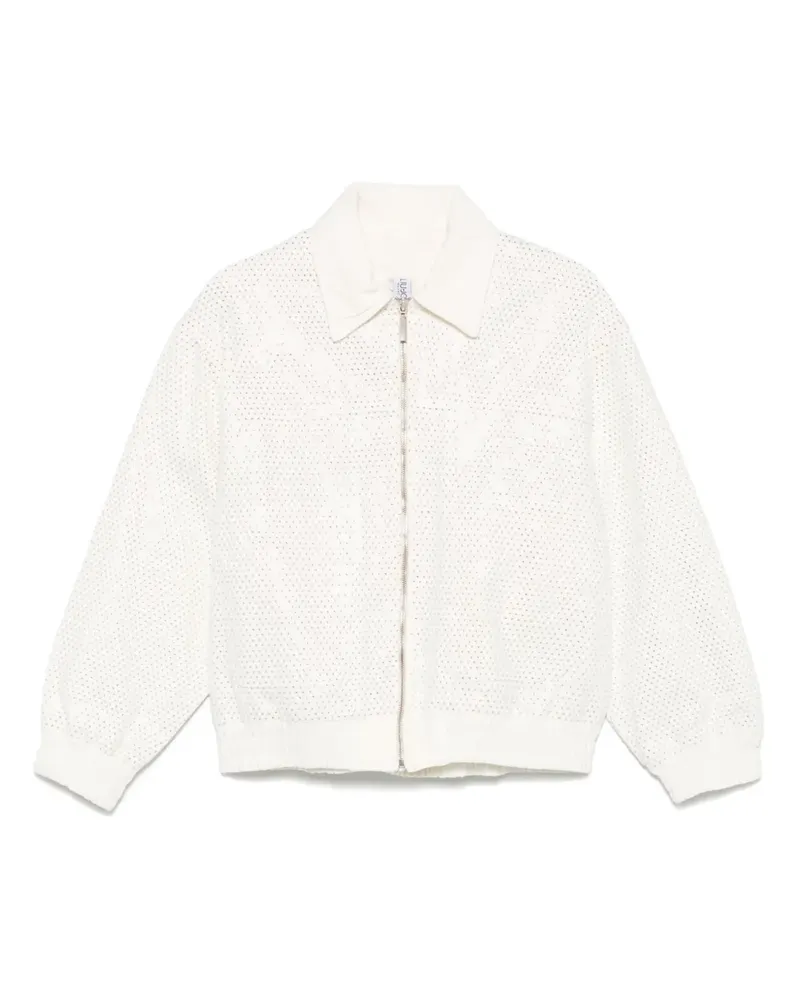 Liu Jo Jacke mit Verzierungen - Weiß Weiß