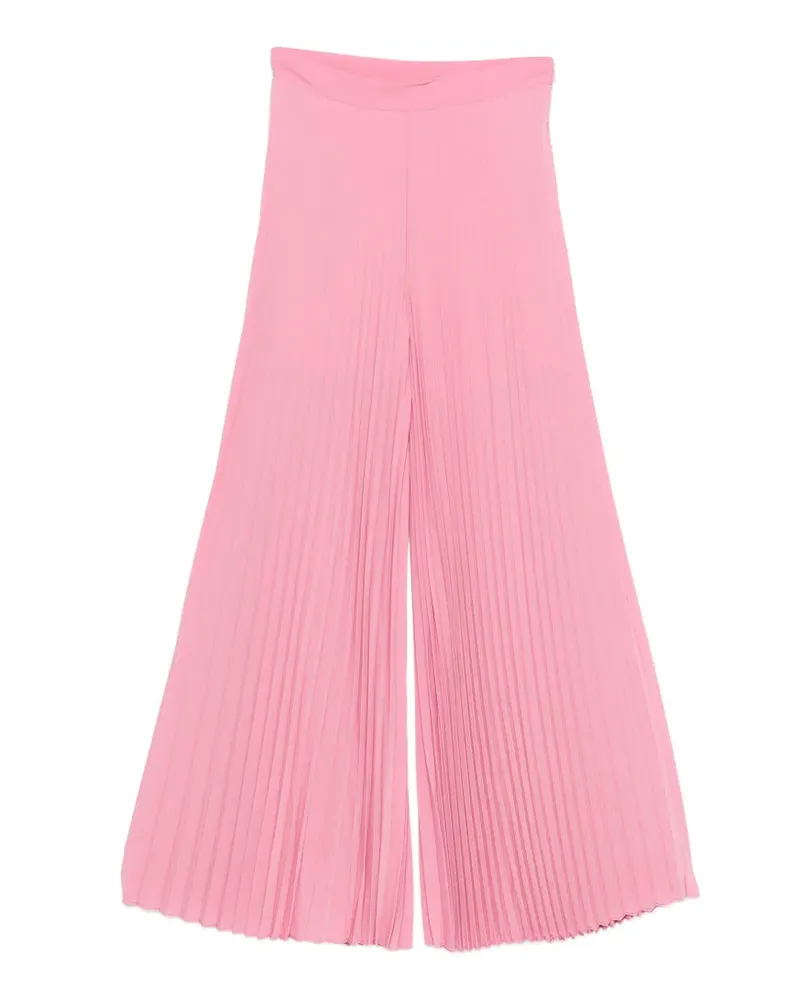 Twin-Set Plissierte Palazzohose - Rosa Rosa