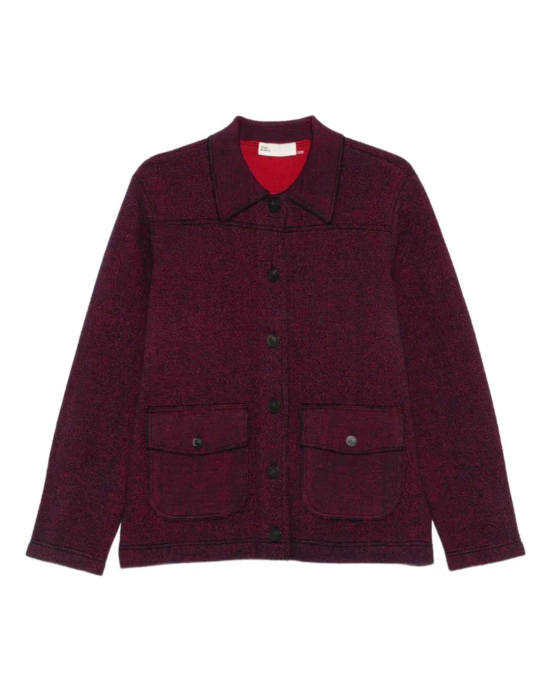 Tory Burch Jacke mit aufgesetzten Taschen - Rot Rot