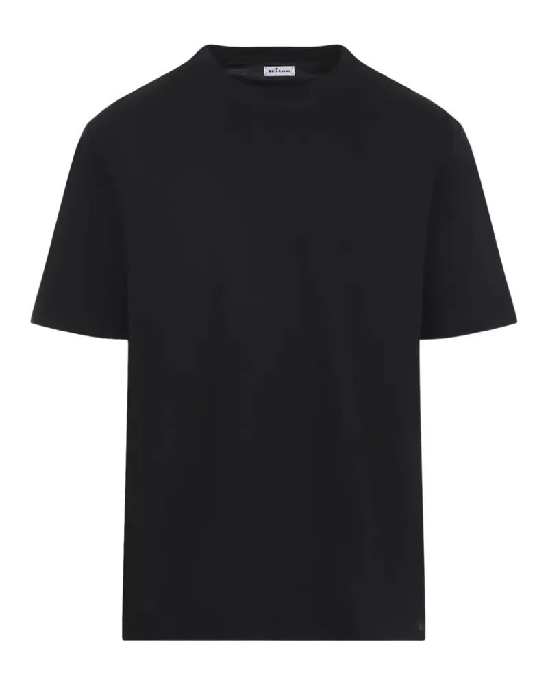 Kiton Kurzärmeliges T-Shirt - Schwarz Schwarz