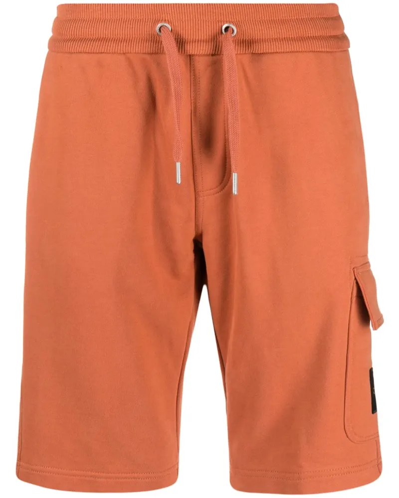 Calvin Klein Jogginghose mit Logo-Patch - Orange Orange