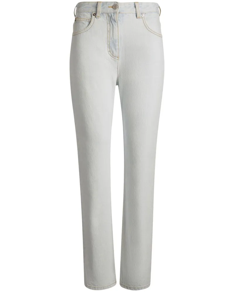 Bally Jeans mit Logo-Patch - Blau Blau