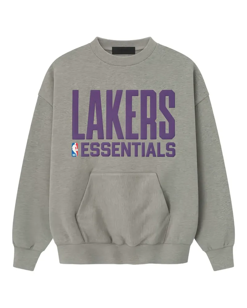Fear of God Sweatshirt mit Lakers-Print - Grau Grau