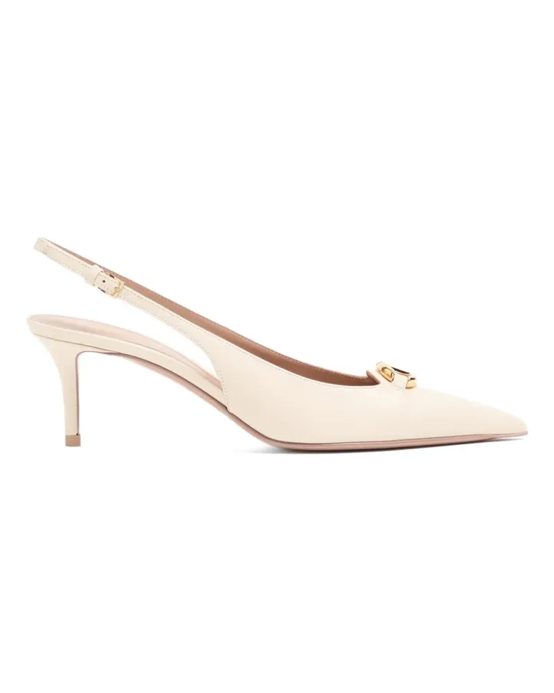 Valentino Garavani VLogo The Bold Edition Slingback-Pumps - Nude Nude