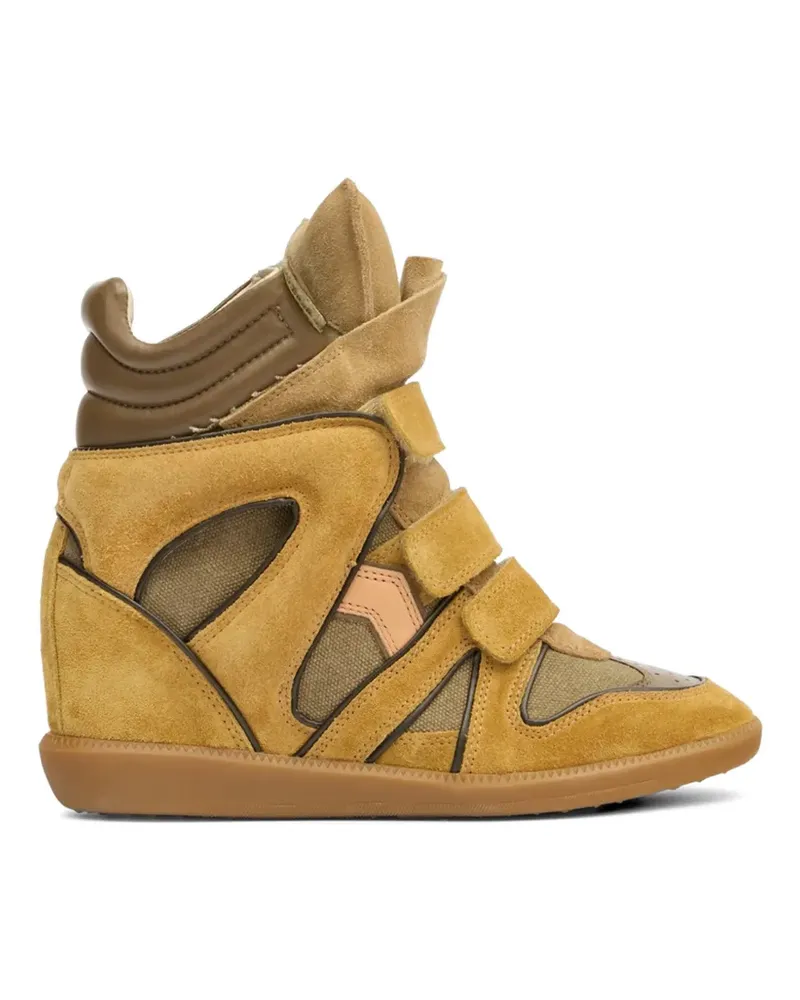 Isabel Marant Bekett suede sneakers - Nude Nude