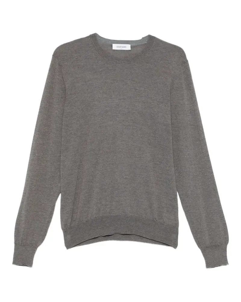 Gran Sasso Pullover mit Rundhalsausschnitt - Grau Grau