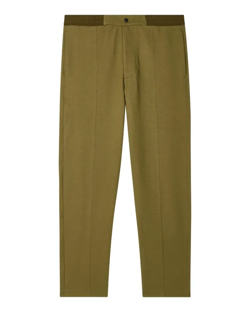 Paul Smith Hose mit Kontrasteinsätzen - Grün Grün