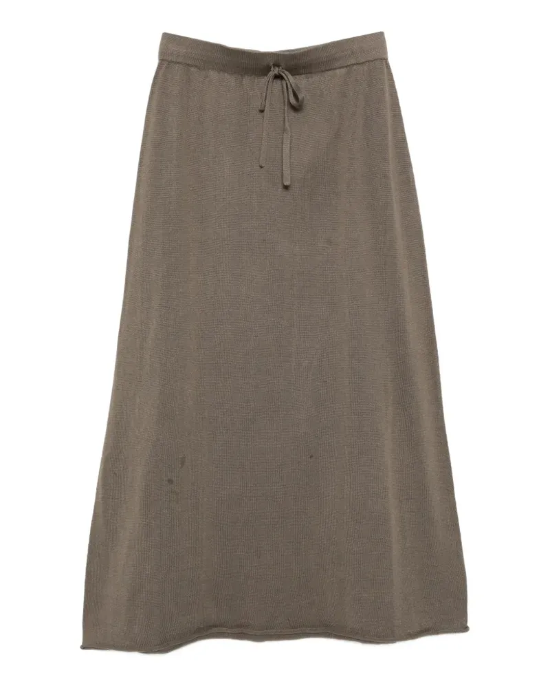 Lauren Manoogian Veil Midirock - Braun Braun