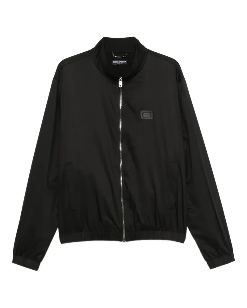 Dolce & Gabbana Jacke mit Reißverschluss - Schwarz Schwarz