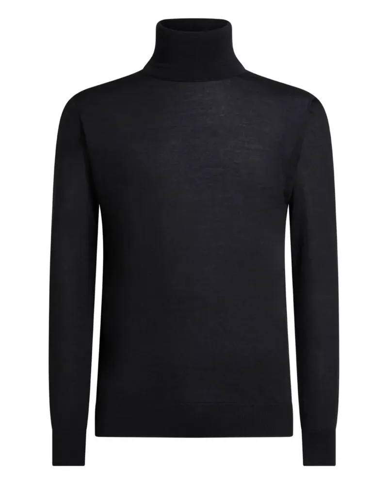 Etro Rollkragenpullover aus Kaschmir - Schwarz Schwarz