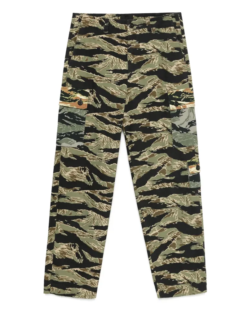 Givenchy Cargohose mit Camouflagemuster - Grün Grün