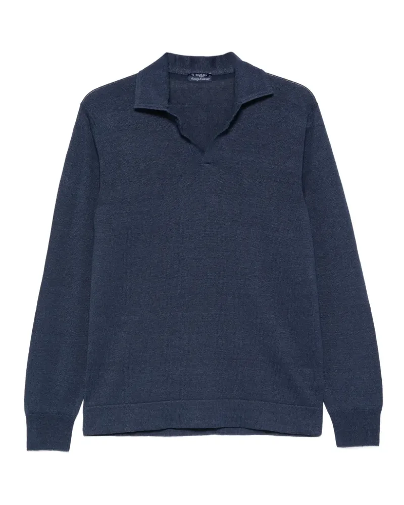 Arte Antwerp polo collar sweater - Blau Blau
