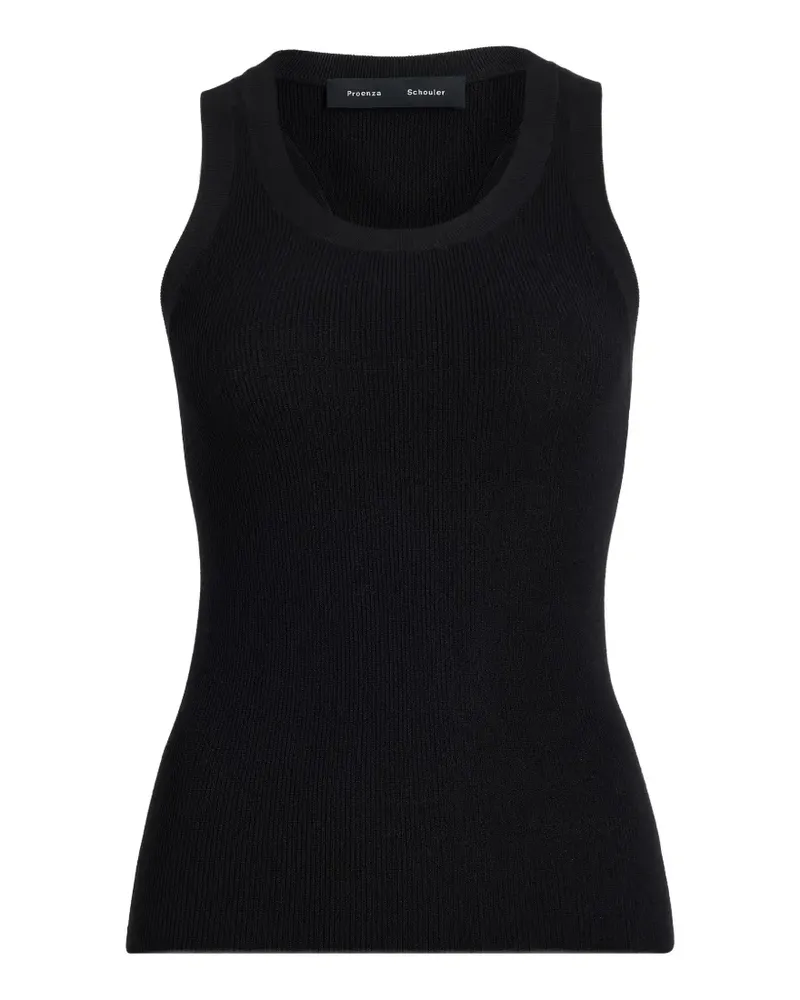 Proenza Schouler Roberts Tanktop - Schwarz Schwarz