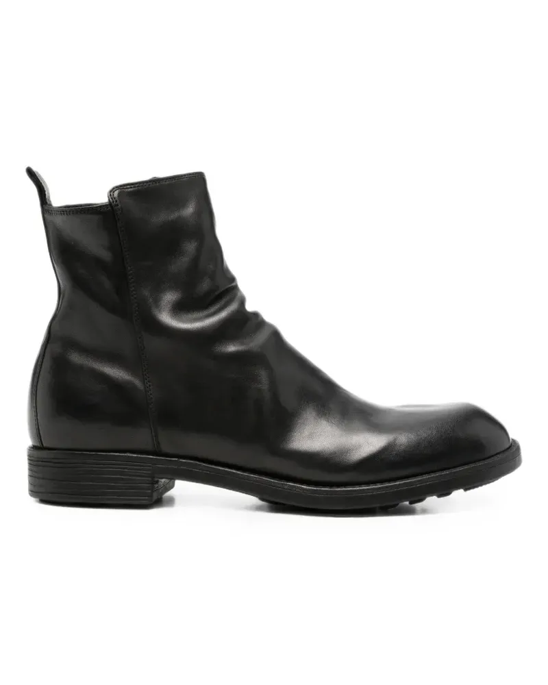 Officine Creative Italia Diary Stiefeletten - Schwarz Schwarz