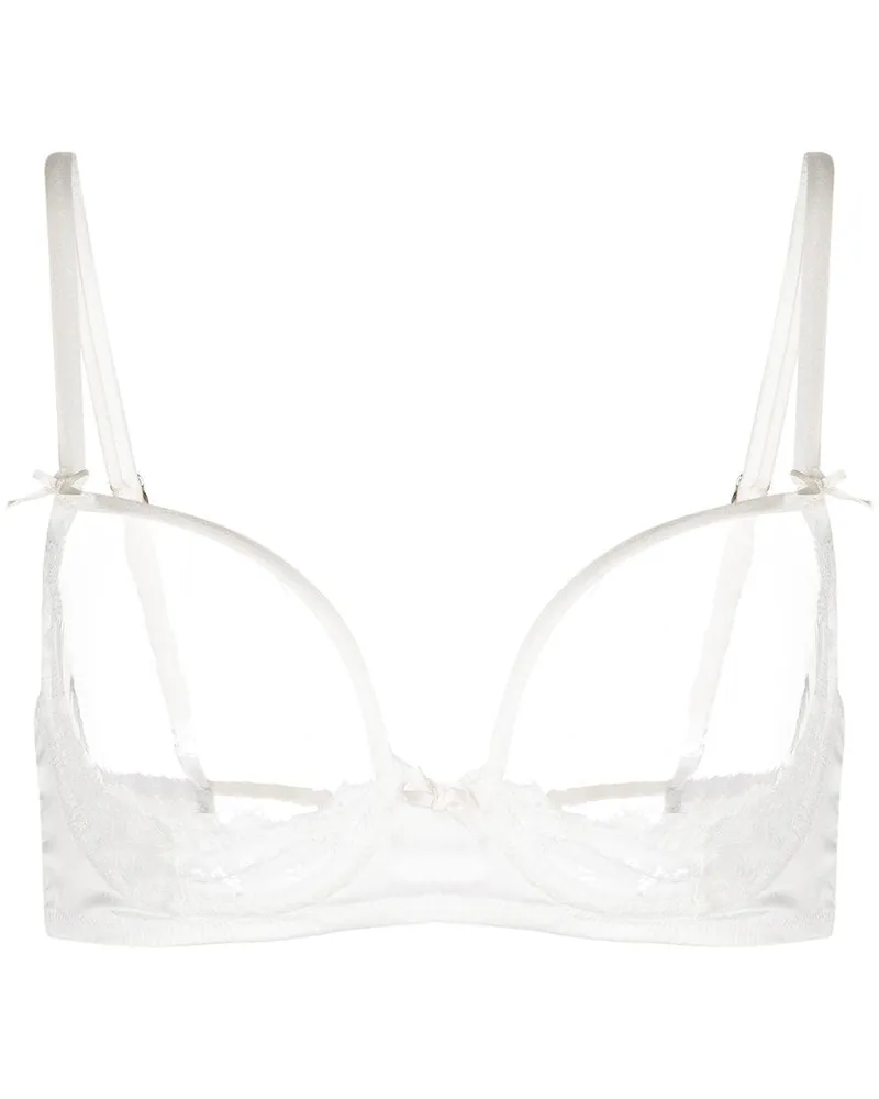 Fleur Du Mal Charlotte BH - Weiß Weiß