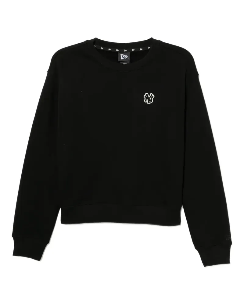 New Era x MLB Logo Sweatshirt - Schwarz Schwarz