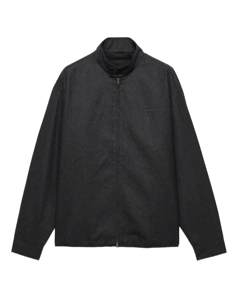 Prada Klassisches Hemd - Grau Grau