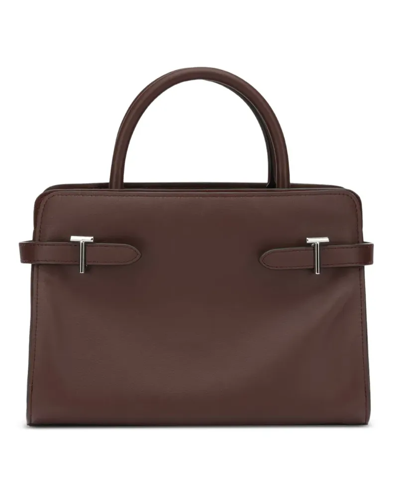 Le Tanneur medium Emie tote bag - Braun Braun