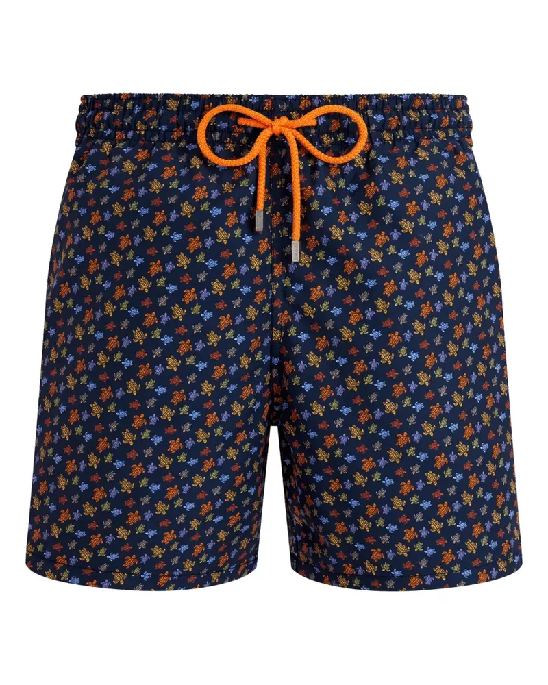 Vilebrequin Badeshorts mit Schildkröten-Print - Blau Blau