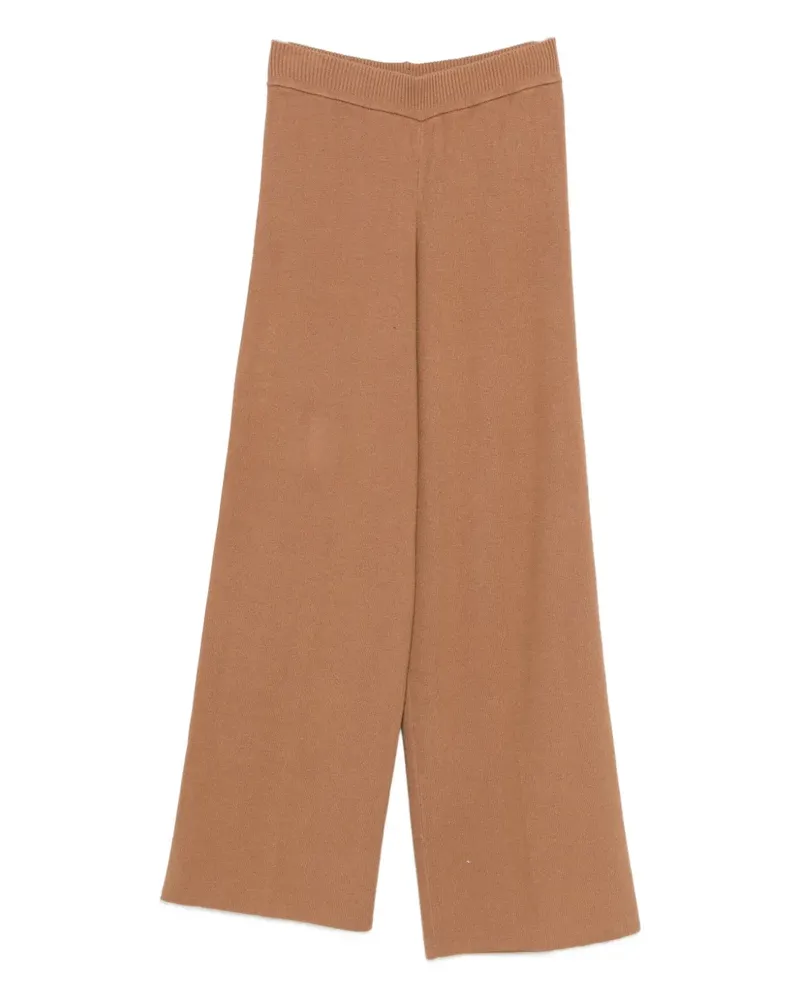 Twin-Set ribbed trousers - Braun Braun