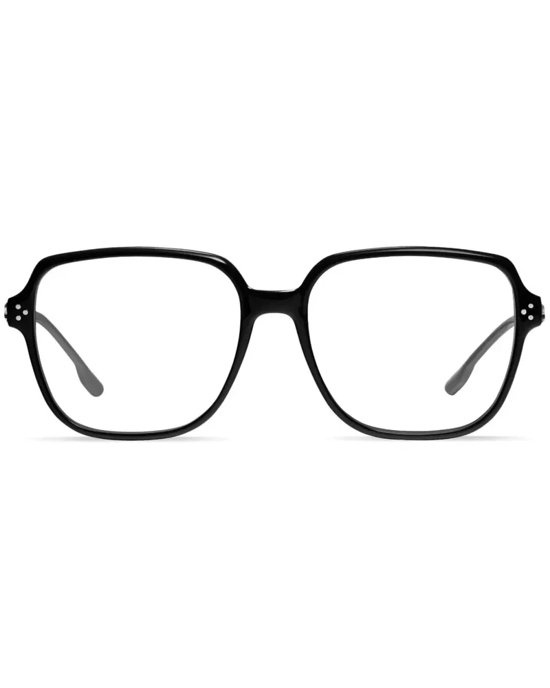Gentle Monster Mua 01 Brille mit eckigem Gestell - Schwarz Schwarz