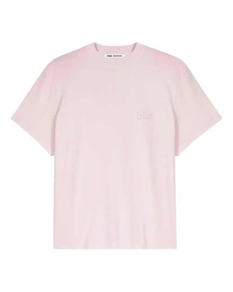 Maje x Céline Dion T-Shirt - Rosa Rosa