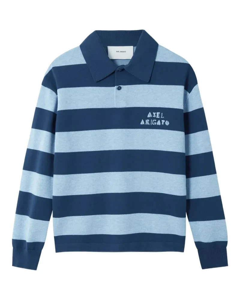 Axel Arigato Frey Pullover mit Polokragen - Blau Blau