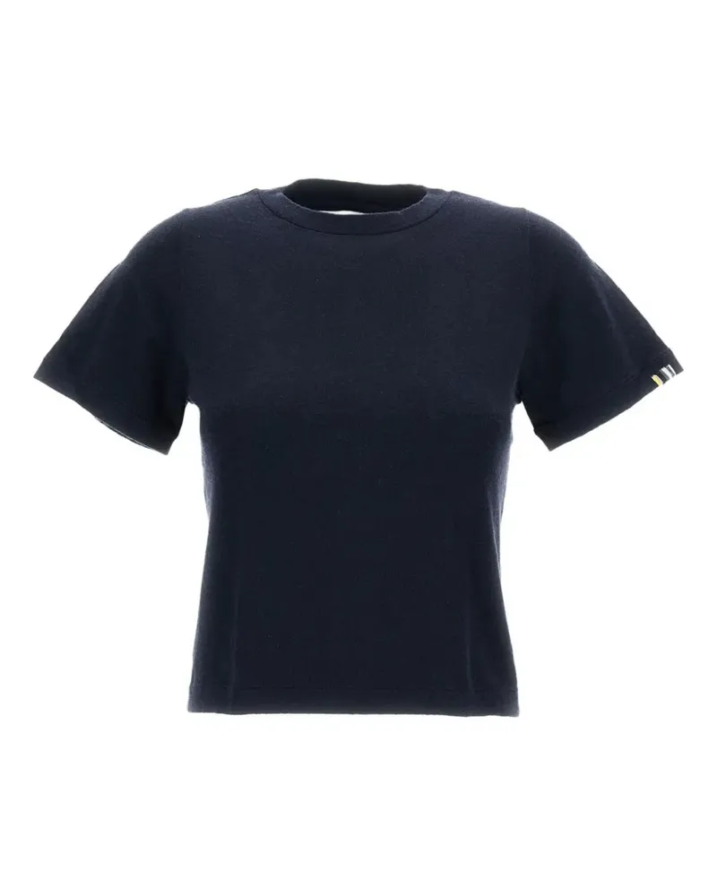 extreme cashmere short-sleeve T-shirt - Blau Blau